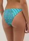 Azure stretch bikini bottoms with tie sides_2