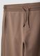Beige organic cotton joggers_5