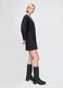 Black Denim Dress with Buttons Gap_1