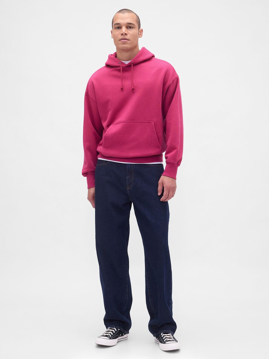Pink Cotton-Blend Hoodie_2
