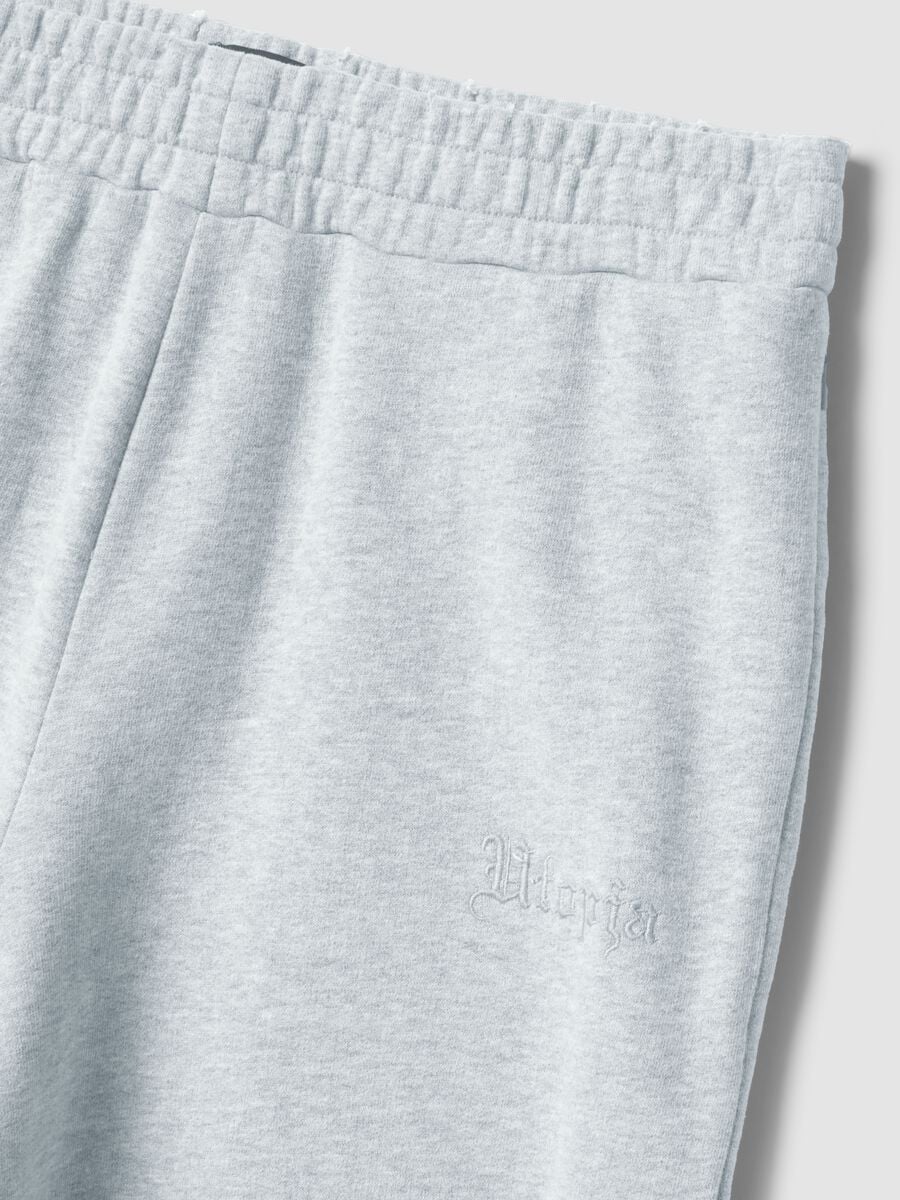 Grey Melange Sweatpants_6