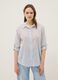 White striped pure cotton regular-fit shirt_1