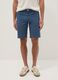 Blue pure cotton shorts_1