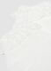 Girls&rsquo; white stretch cotton-blend socks with frill trim_1