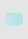 Sea-blue boxer swim shorts with back pocket_1