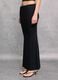 Black Foldover Long Skirt_1