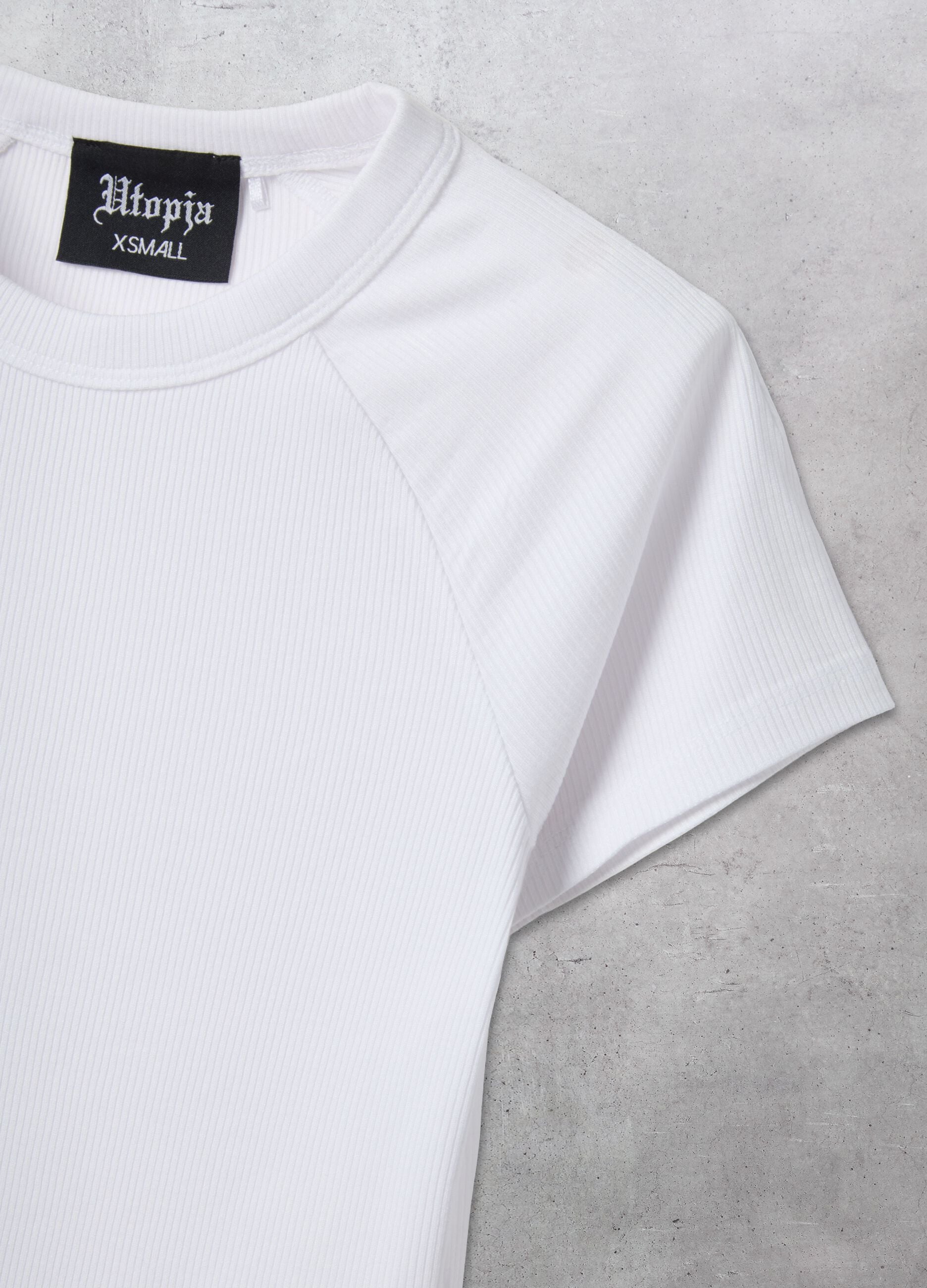 Ribbed Perfect White T-shirt