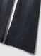 Black stretch-cotton flare jeans_1