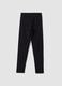 Girls&rsquo; black skinny-fit organic stretch cotton leggings_6