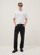 White Iconic Tee T-shirt in pure cotton relaxed fit_1
