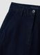 Blue wide-leg stretch cotton jeans_5