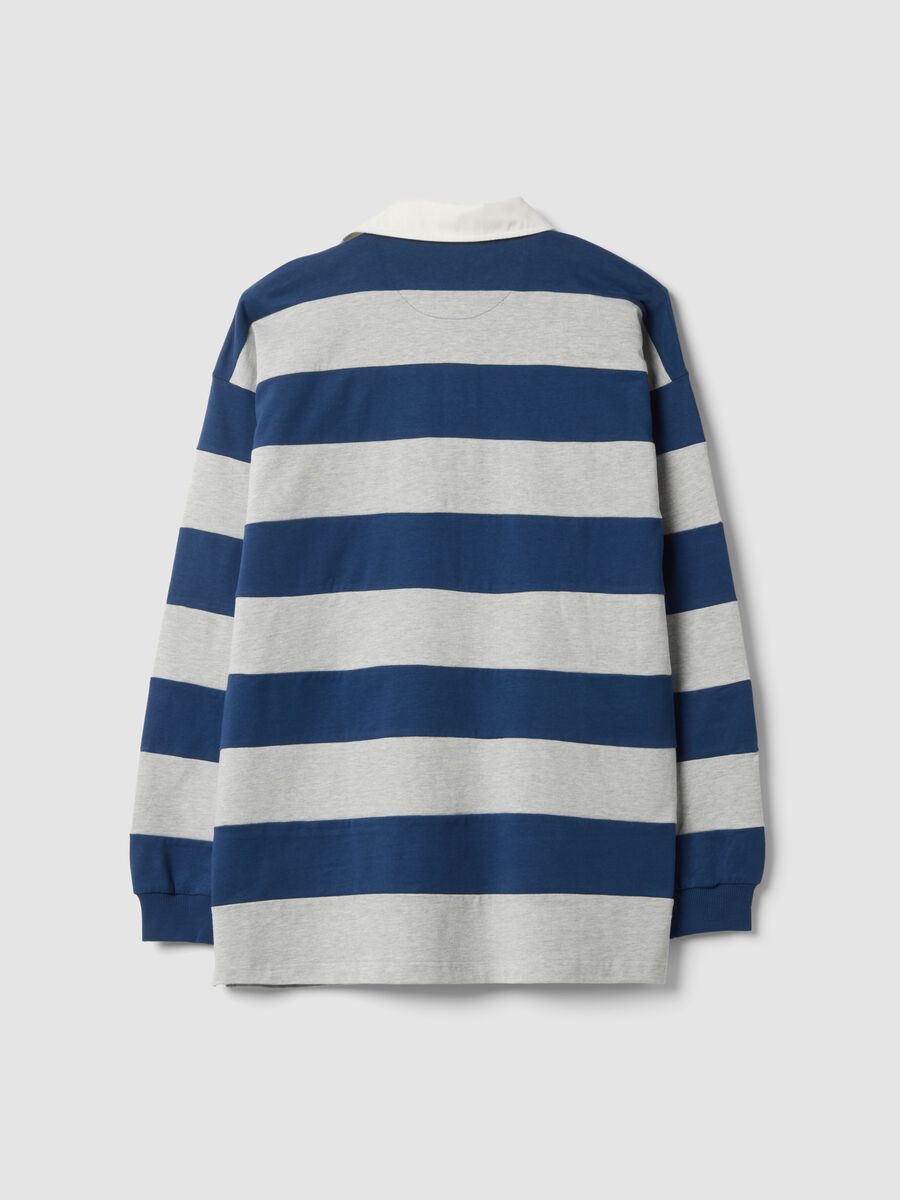 Multicolour striped rugby polo_2