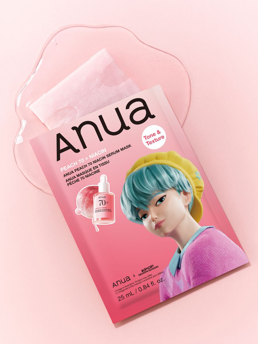 Peach 70 Niacin Serum Face Mask 25 ml | Anua K-Pop Demon Hunters_2