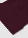 Red jersey knit beanie with turn-up cuff_1