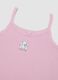 2-pack of girls&rsquo; pink organic cotton vests, regular fit_3