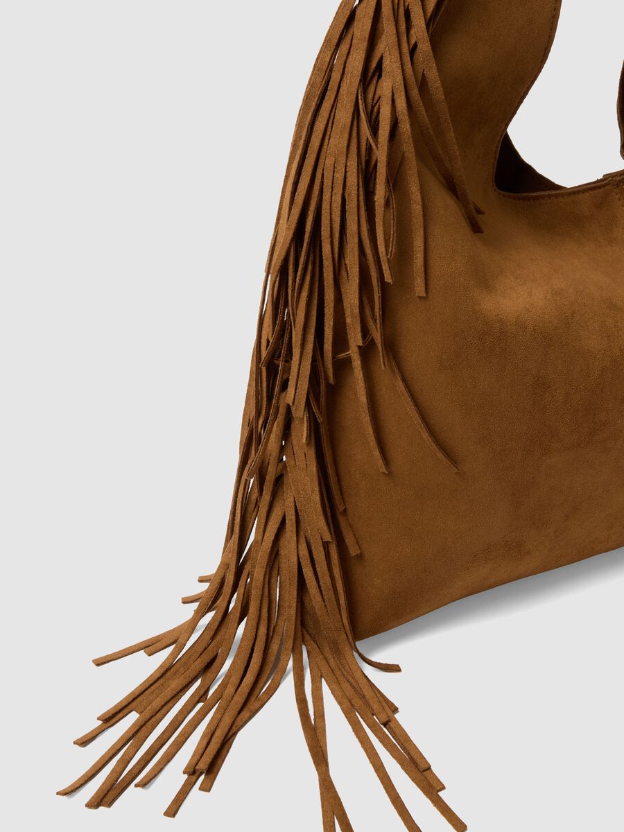 Brown fringe handbag_3