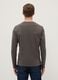 Grey long-sleeve pure cotton regular fit T-shirt_2