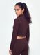 Purple fitted stretch-modal sweatshirt with high neck_3