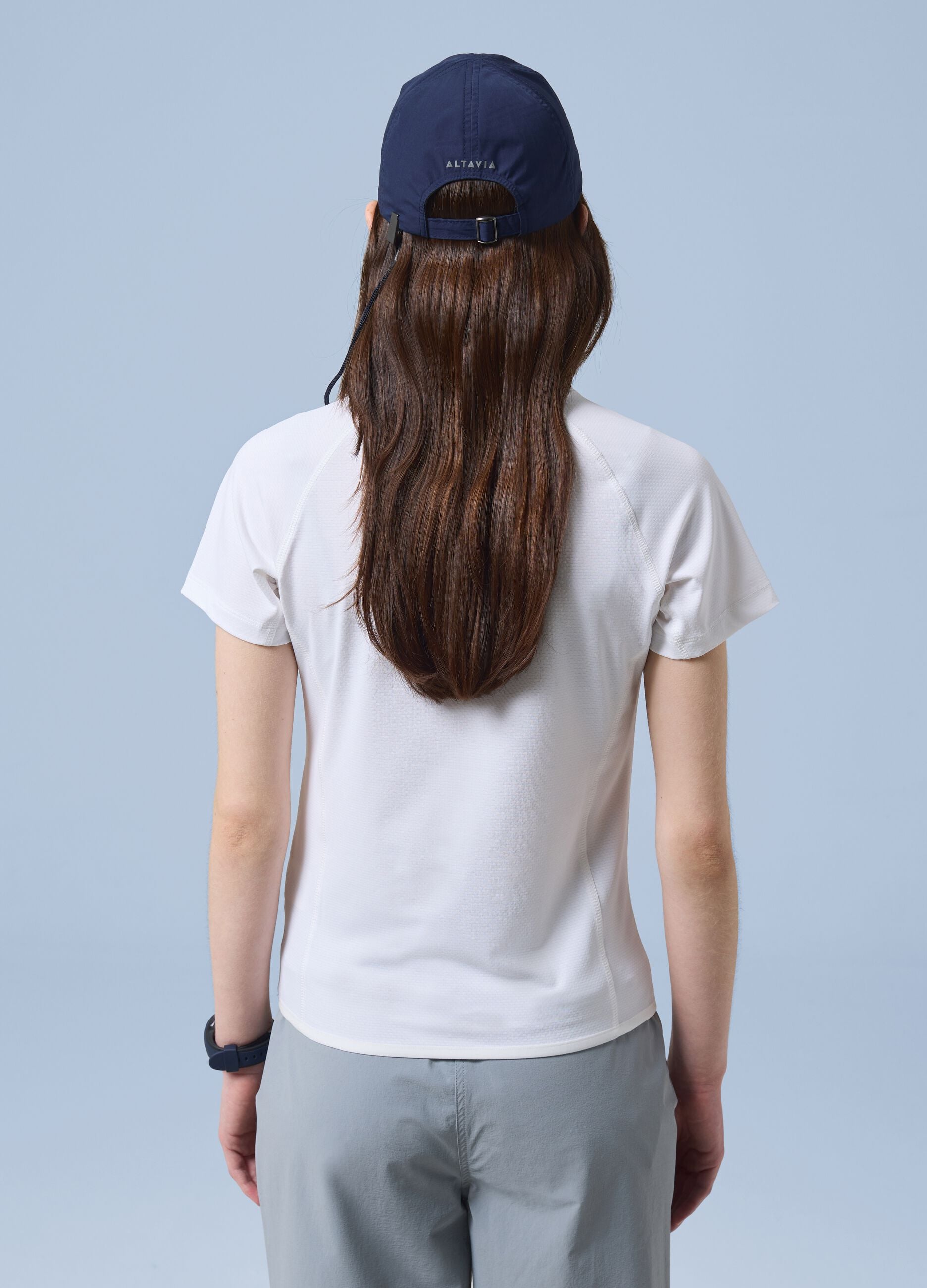 ALTAVIA SAILING white technical stretch T-shirt