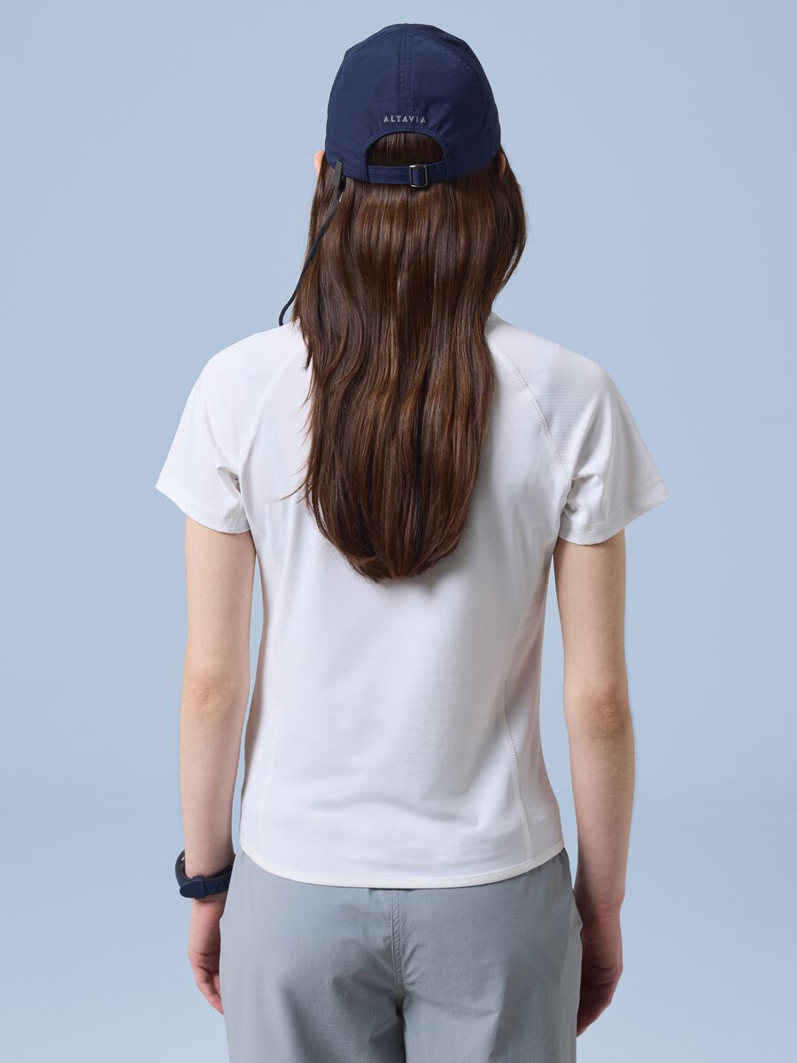 ALTAVIA SAILING white technical stretch T-shirt_3