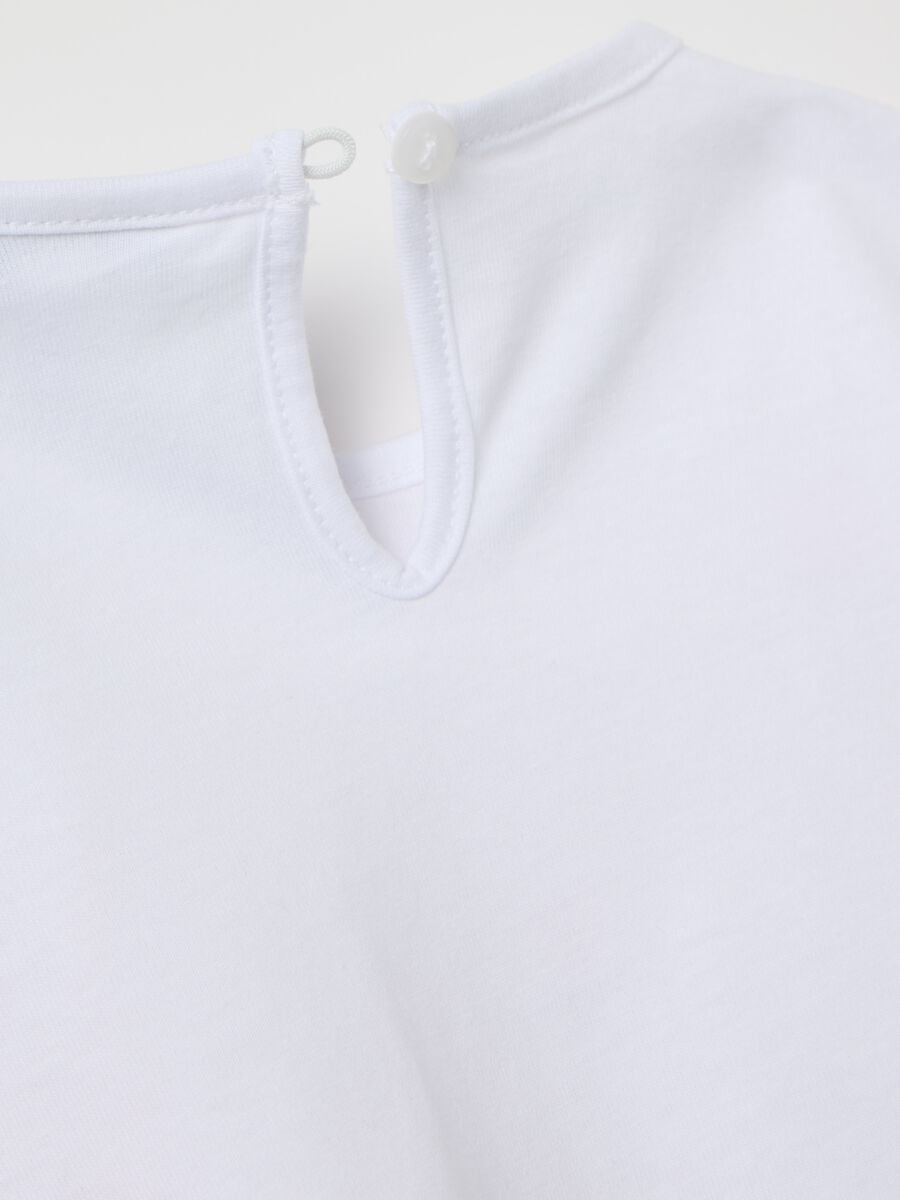 Cotton T-shirt with rabbits print_3