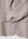 Blazer in puro lino beige slim fit_5