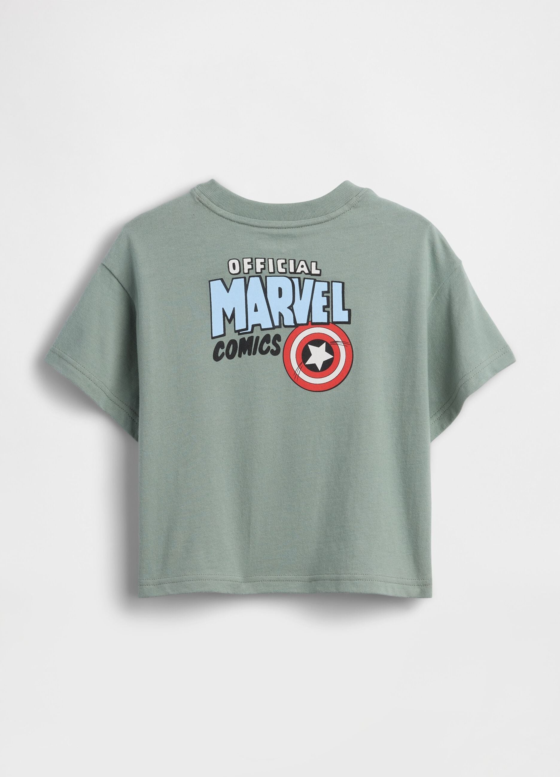 Short-sleeve pure cotton T-shirt with print