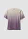 Pure cotton oversized d&eacute;grad&eacute; T-shirt for boys_5