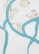 Twin pack of multicolour newborn bibs in pure cotton with ties_2