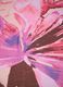 Pink abstract-print scarf_1