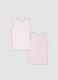 2-pack of pink organic cotton vests for baby girls and toddlers_1