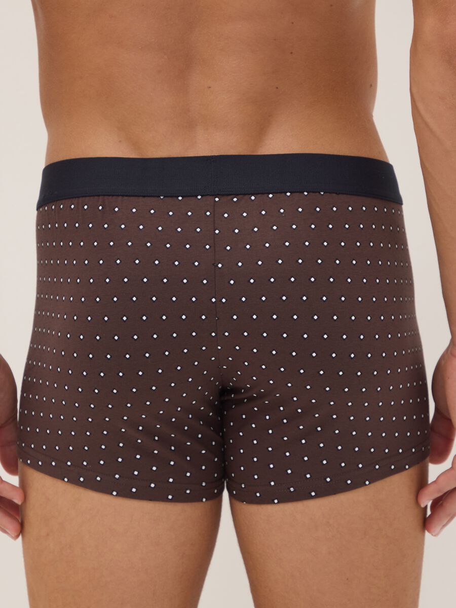 3-pack of brown stretch organic cotton polka-dot boxers_2