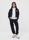 Black cotton-blend girls&rsquo; joggers, regular fit_0
