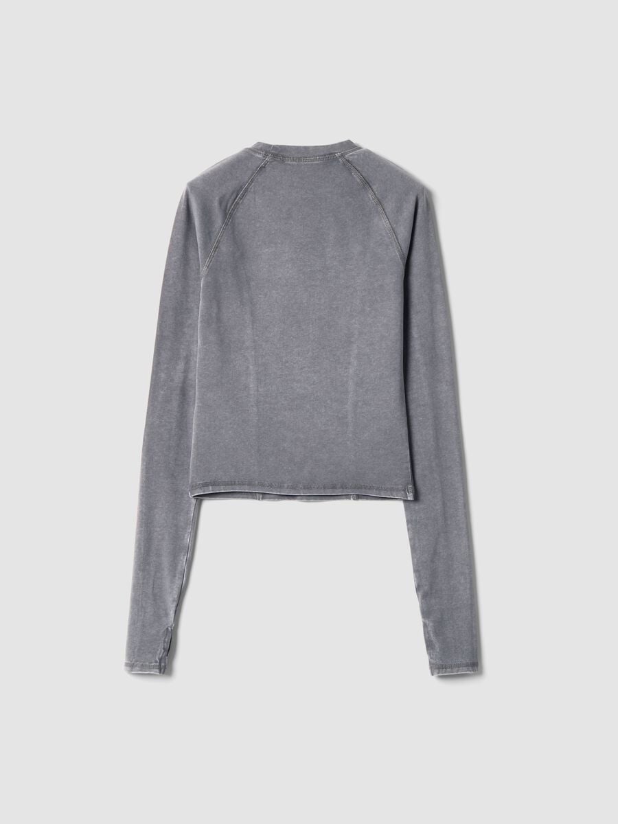 Seamed Long Sleeve Washed Grey_5