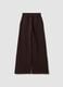 Brown fleece cotton-blend straight-fit trousers_2