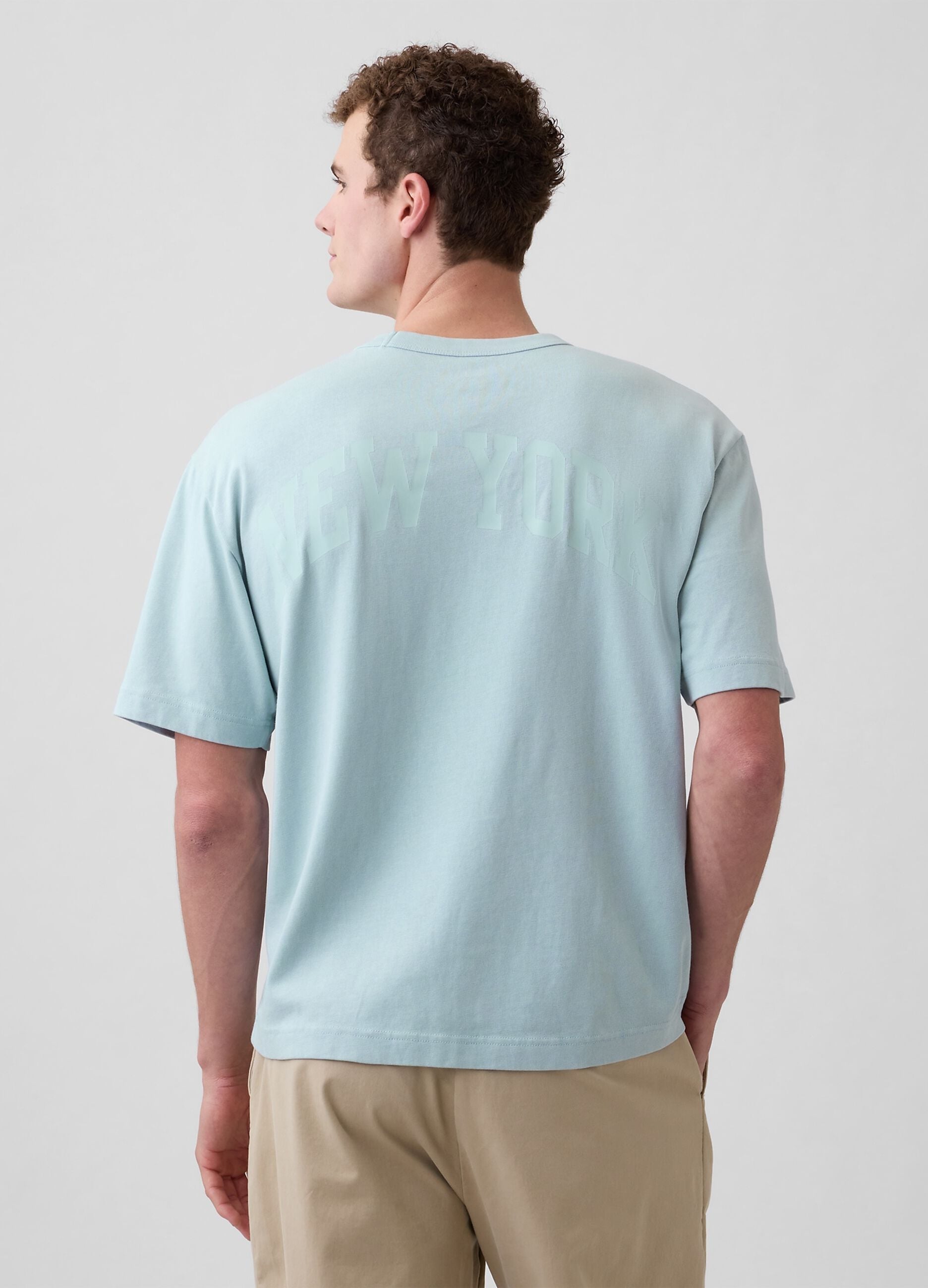 Pure cotton short-sleeve T-shirt