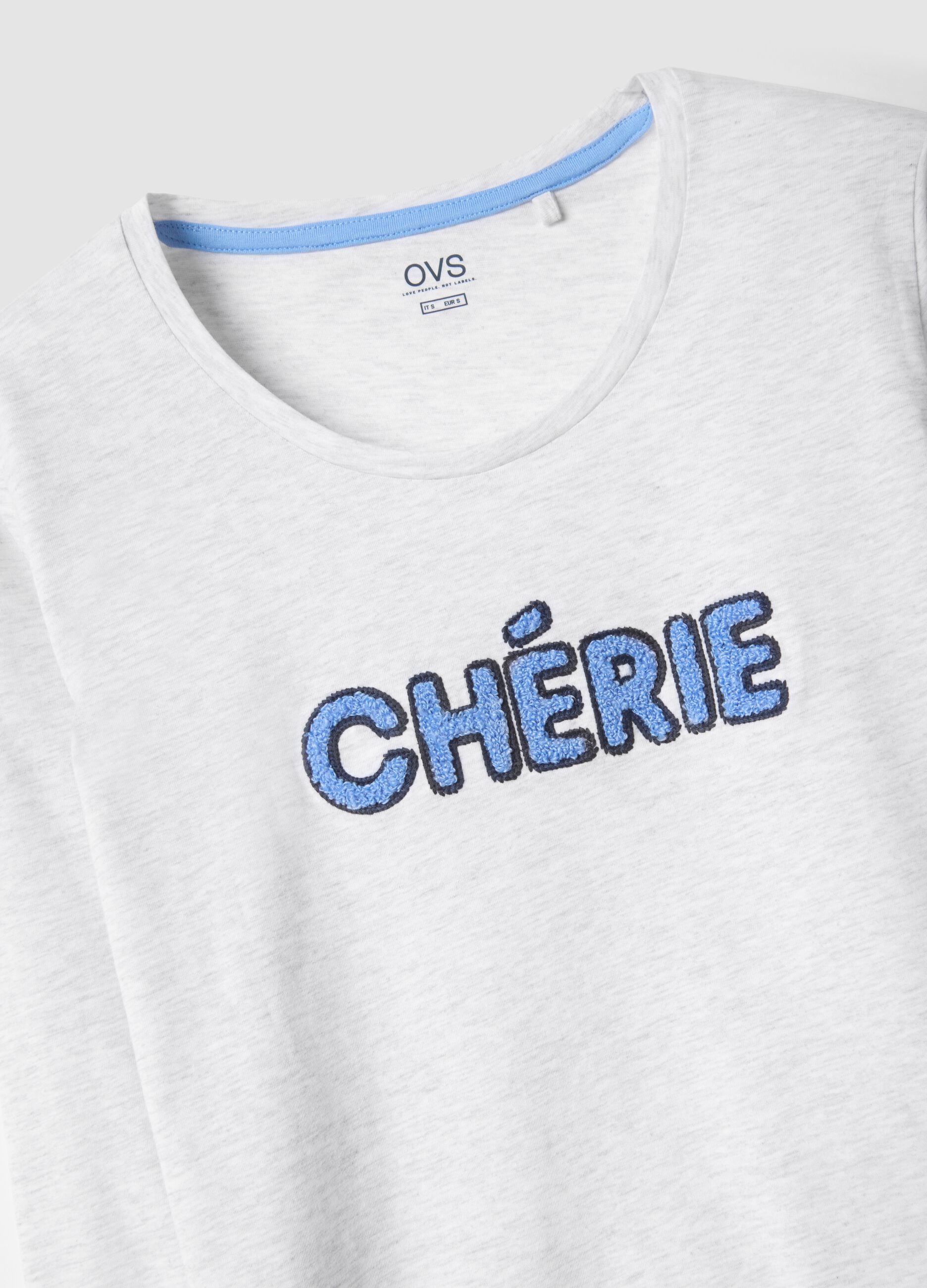 Multicolour organic cotton pyjamas regular fit with inscription