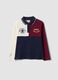 Multicolour pure cotton long-sleeve polo shirt with Harry Potter print_0