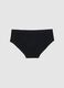 Baby culotte nere da ragazza in cotone elasticizzato regular fit_1