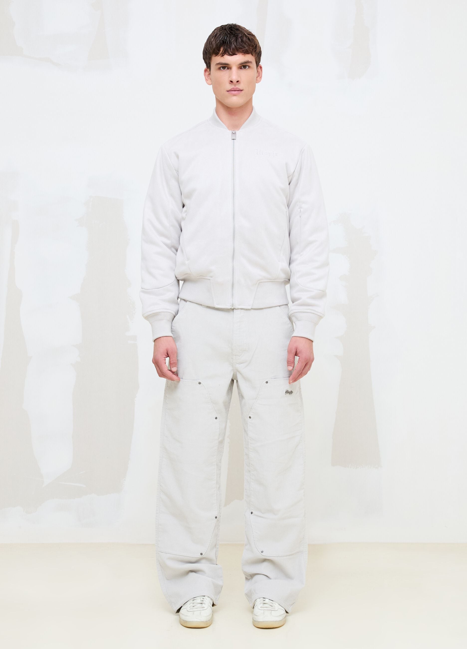 Corduroy Carpenter Trousers Light Beige