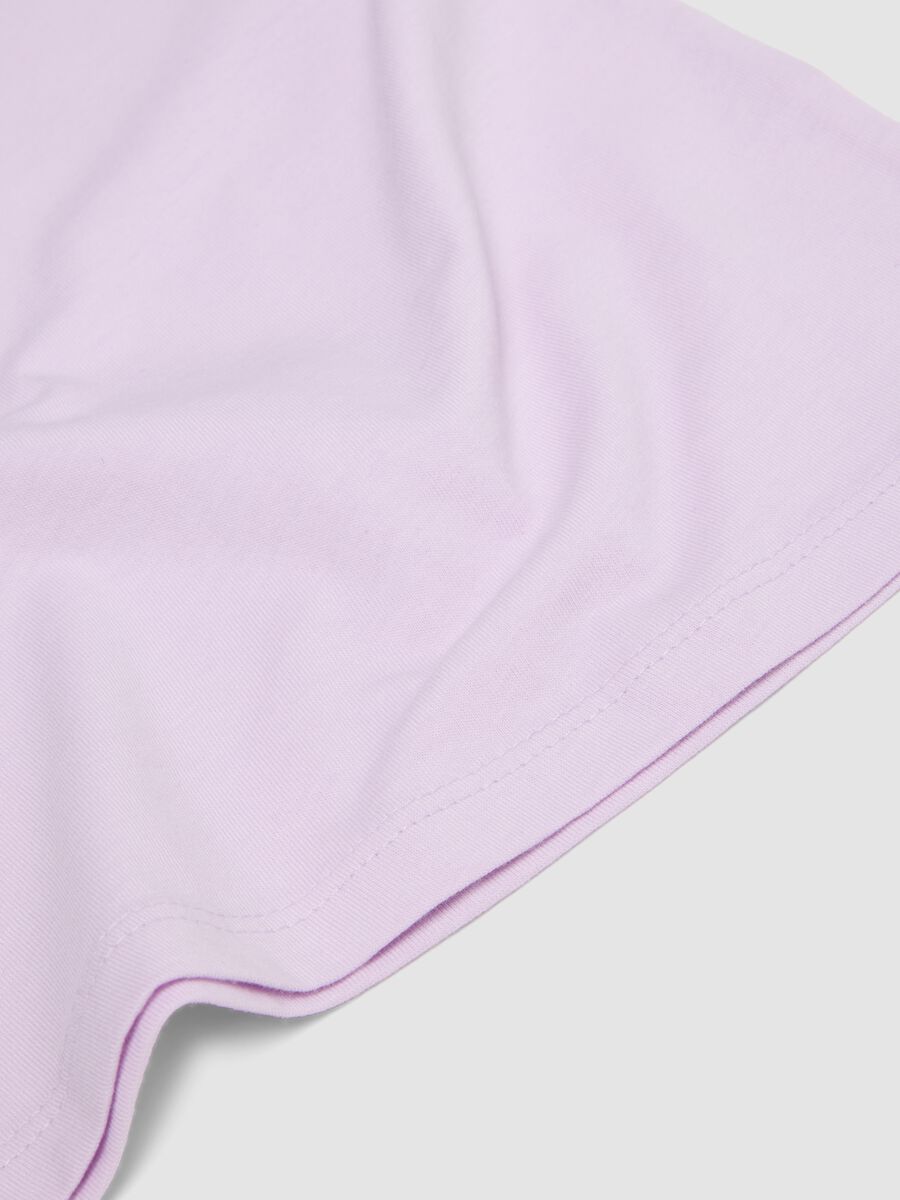 2-pack of multicolour girls&rsquo; organic cotton crew-neck vests_3