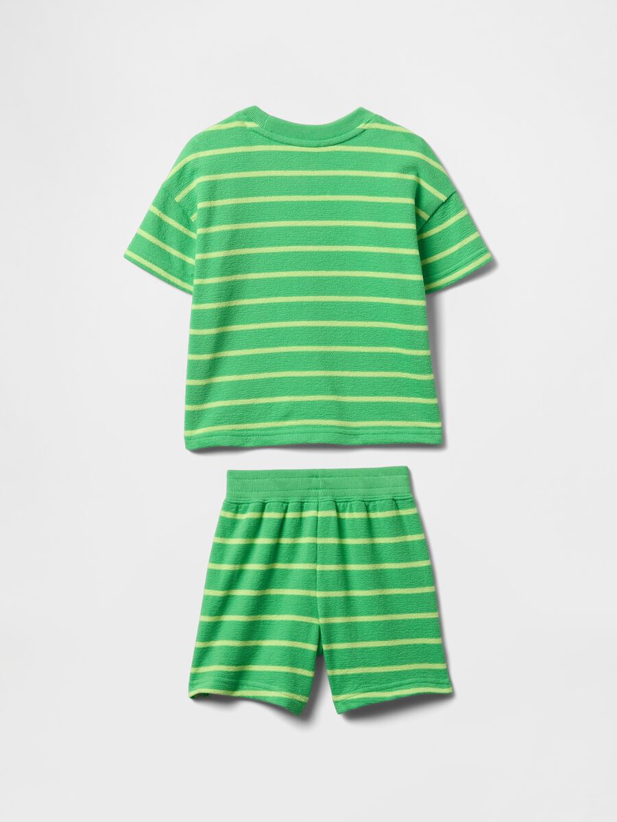 Green striped GAP Kids set_2