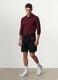 Men&rsquo;s red long-sleeve organic cotton piqu&eacute; polo shirt, regular fit_1