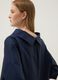 Blue stretch cotton top_0