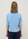 Pure viscose light blue striped regular fit shirt_2