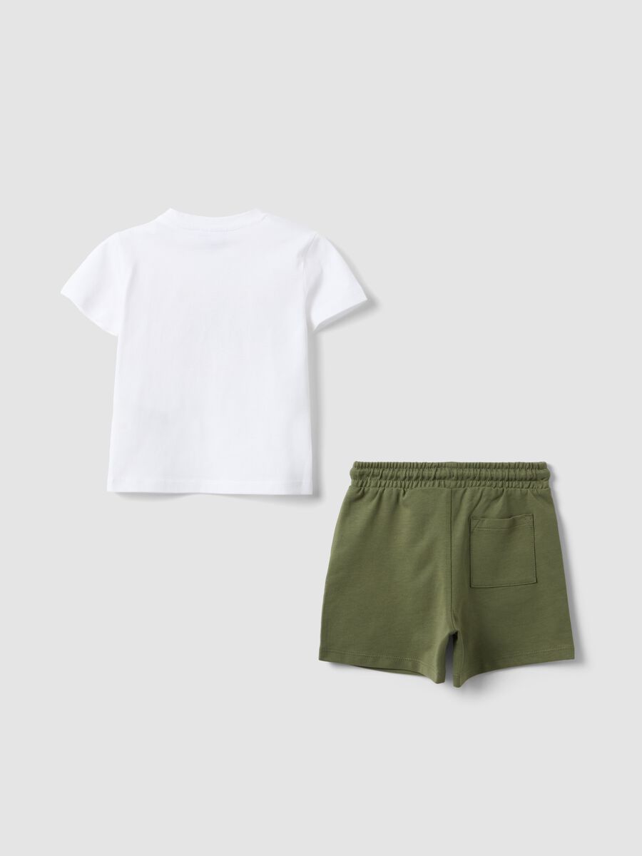 Multicolour pure cotton set for boys regular fit with tiger_1