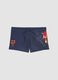 Blue stretch swim shorts_0