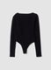 Black Asymmetrical Bodysuit_1