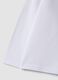 White long-sleeve polo shirt in pure organic cotton, regular fit, for boys_3