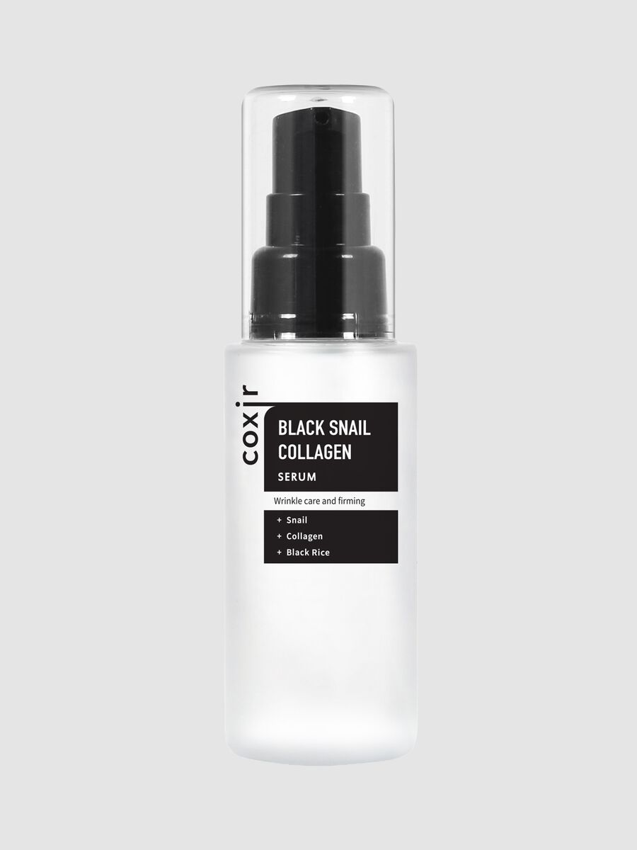 Siero antiage con bava di lumaca e collagene ed estratto di riso nero che mantiene il livello ottimale di idratazione della pelle donando luminosit&agrave; - Skincare Coreana_0